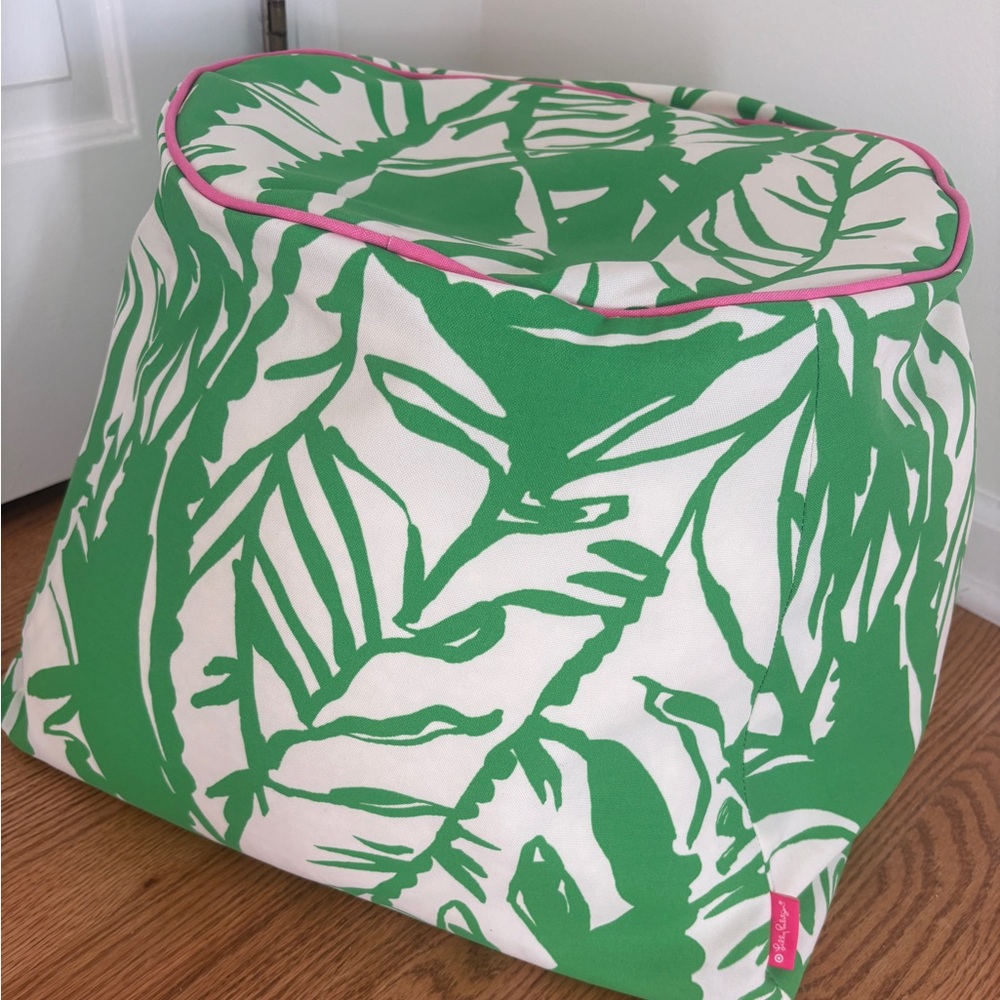 Lilly Pulitzer for Target outdoor patio pouf